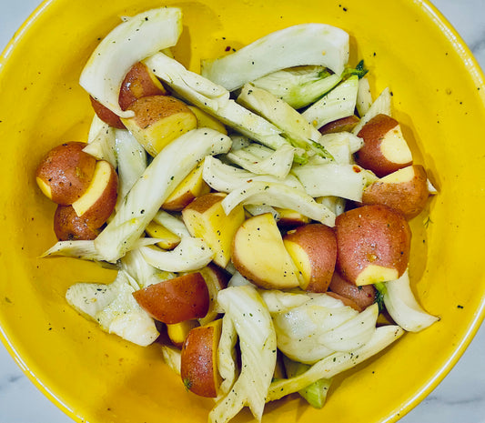 ROASTED FENNEL & RED POTATOES